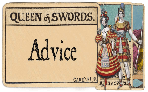 Getting Queen of Swords Reversed? Find Advice You Can Use.