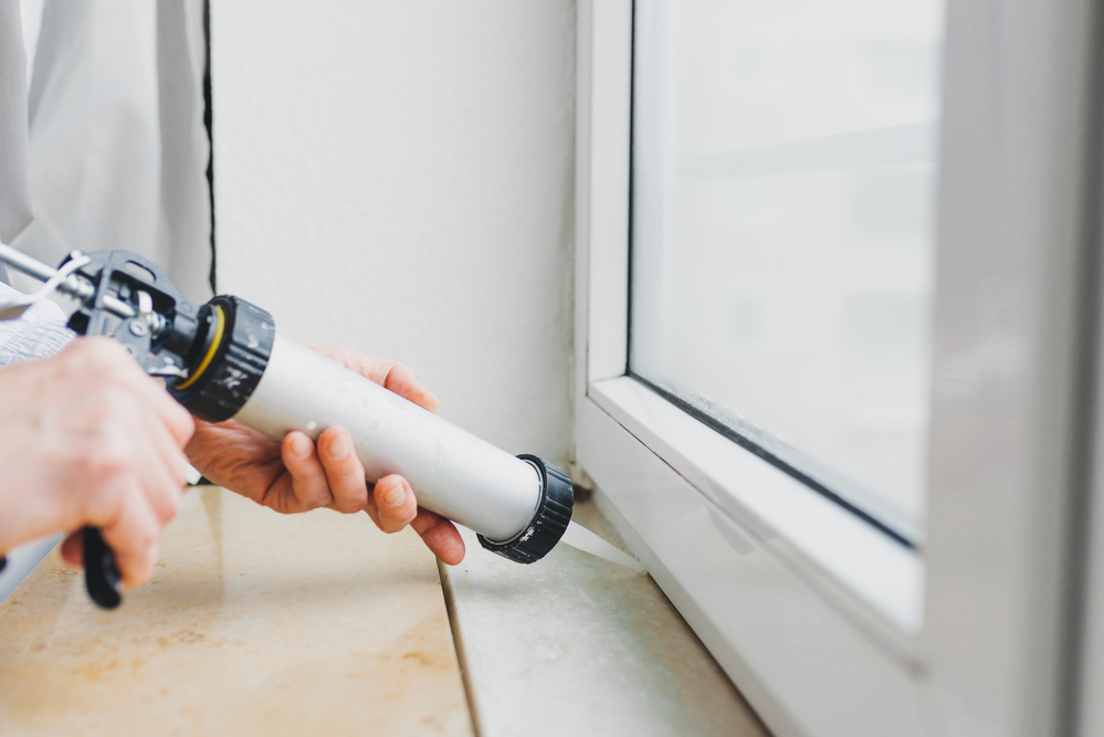 Improve your home easily: Before and after window caulking makes a surprising impact on bills.