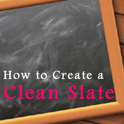 How do I clean slate and start over easy guide
