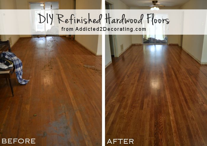 Refinished hardwood floors before and after: Can you DIY this big job? Get our honest pros and cons list now!