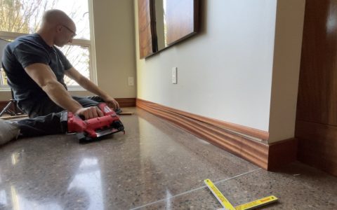 How to install baseboard with shoe moulding? (These simple tricks make it look perfect!)