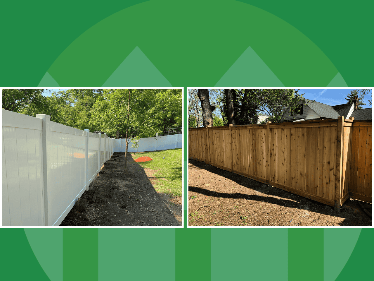 Wood or vinyl fence: which one lasts longer? Making a durable choice for your property.