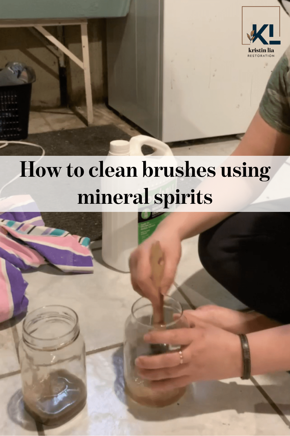 How do you use mineral spirits when painting? A simple guide to thin paint and clean brushes.