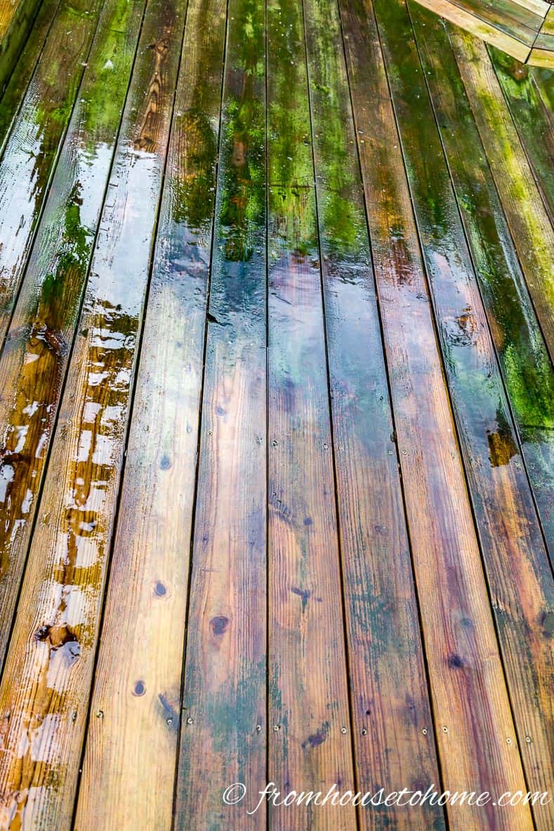 Need a homemade wood deck cleaner? Here are simple steps to a beautifully cleaned outdoor space.